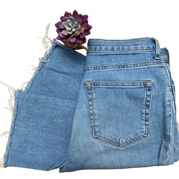 Everlane Women's Washed Frayed Hem Jean. Sz: 28 - Picture 1 of 10